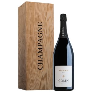 Champagne Colin Cuvée Alliance Brut Tradition Jeroboam in Cassa di Legno